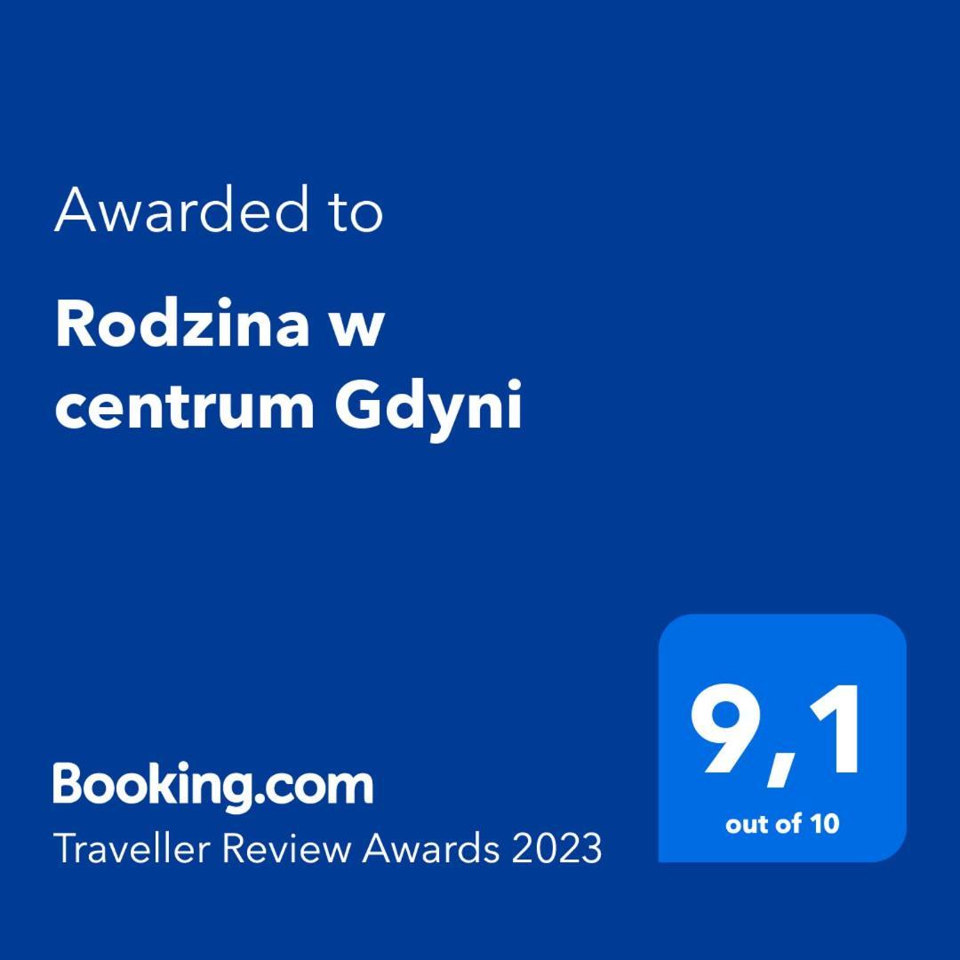 Апартаменты Rodzina W Centrum Gdyni Гдыня Экстерьер фото
