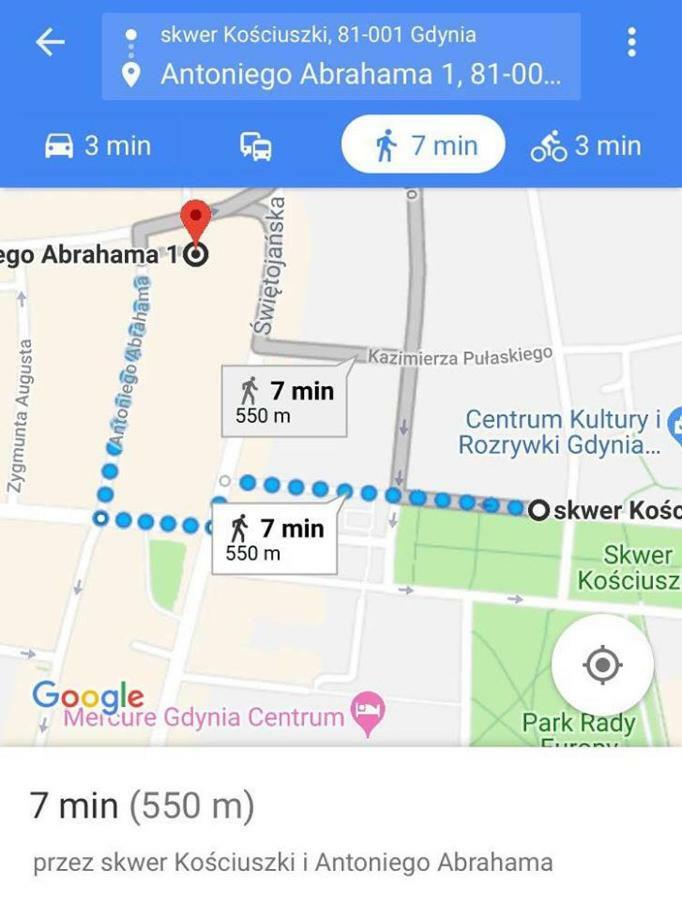 Апартаменты Rodzina W Centrum Gdyni Гдыня Экстерьер фото